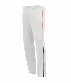 AK Open Bottom Piped Baseball Pants | Adult & Youth