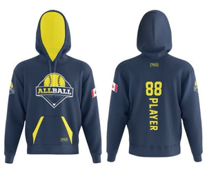 Elite Hoodie | ALLBALL Yellow