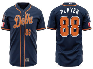 Elite Button-Up | Navy Jersey