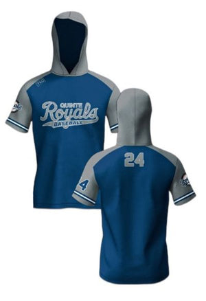 Elite Short Sleeve Hoodie | Blue