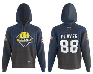 Elite Hoodie | ALLBALL Navy Camo