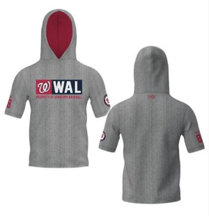 Elite Short Sleeve Hoodie | Grey
