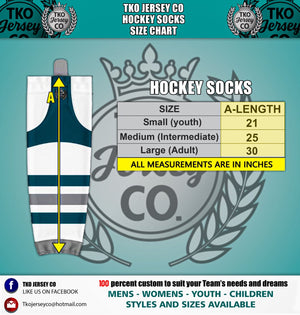 Hockey Package #3 | 2 Jerseys, White Sock