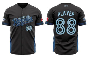 Elite Button-Up Jersey | Black