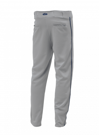 Athletic Knit Adult/Youth Open Bottom Piped Baseball Pants