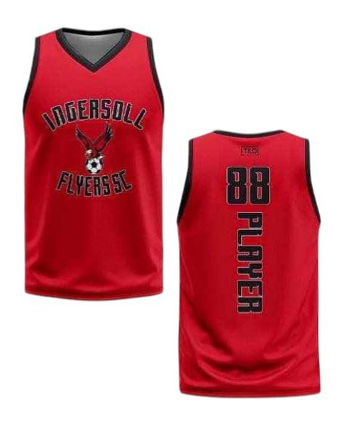 Elite V-Neck Tank | Red