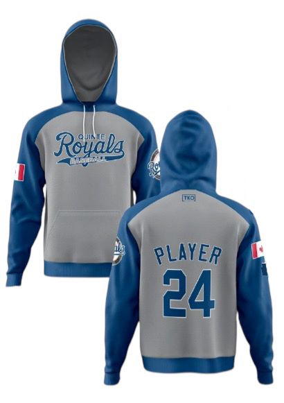 Elite Hoodie | Grey & Blue