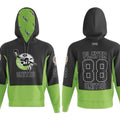Elite Hoodie | Black & Green
