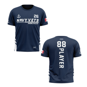 Elite T-Shirt | Navy Vets Hockey
