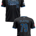 Elite T-Shirt | Black with Pinstripes