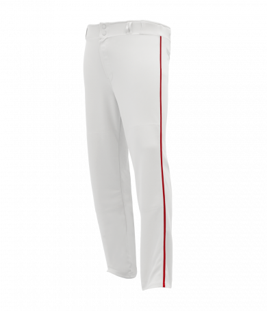 AK Open Bottom Piped Baseball Pants | Adult & Youth