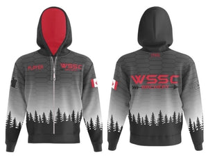 Elite Full Zip Hoodie- WSSC Honeycomb