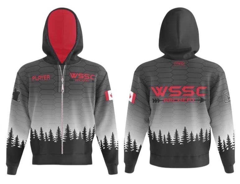 Elite Full Zip Hoodie- WSSC Honeycomb