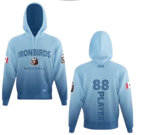 Elite Hoodie | Light Blue Fade