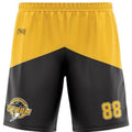 Elite Training Shorts | Yellow/Black Logo