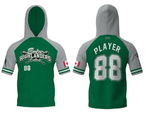 Elite Short Sleeve Hoodie | Highlanders