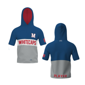Elite Short Sleeve Hoodie | Stripe