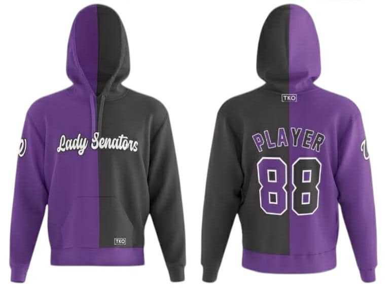 Elite Hoodie | Purple & Black