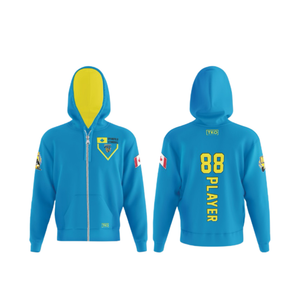 Elite Full Zip Hoodie | Homeplate (Blue)