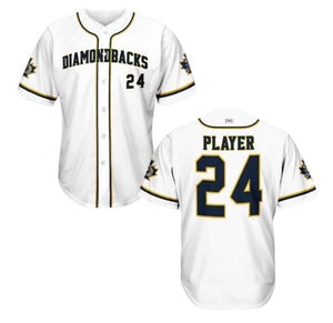 Elite Button-Up Jersey- White
