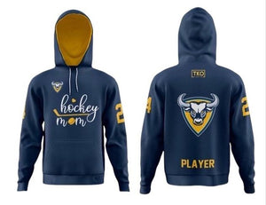 Elite Hoodie | Hockey Mom with Puck
