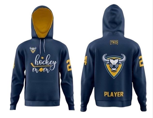 Elite Hoodie | Hockey Mom with Puck