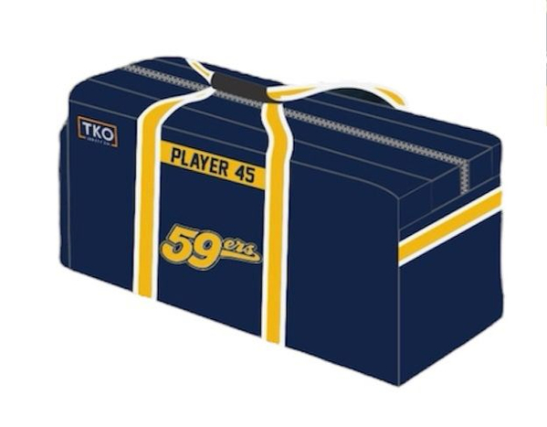 59ers Hockey Bag | Senior (35" x 21" x 15") (Includes Name and Number)