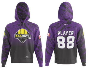 Elite Hoodie | ALLBALL Purple Camo