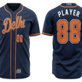Elite Button-Up | Navy Jersey
