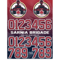Helmet Stickers | Logo & Numbers