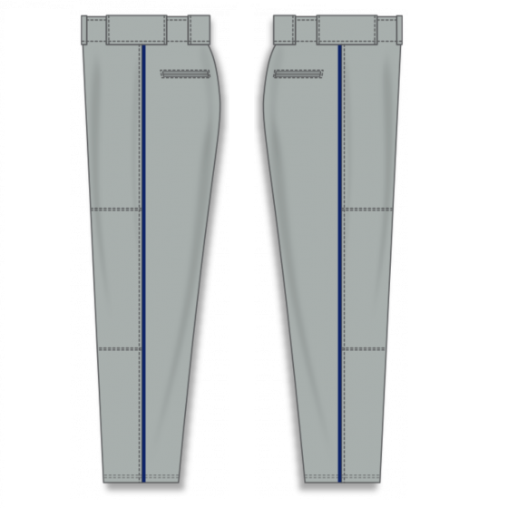 Athletic Knit Adult/Youth Open Bottom Piped Baseball Pants