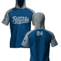 Elite Short Sleeve Hoodie | Blue