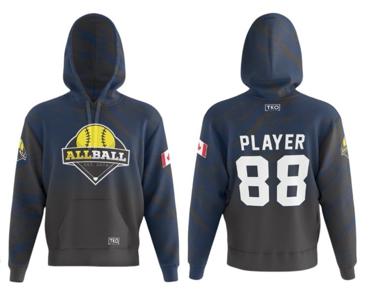 Elite Hoodie | ALLBALL Navy Camo