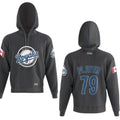 Elite Hoodie- | Pinstripe with Logo