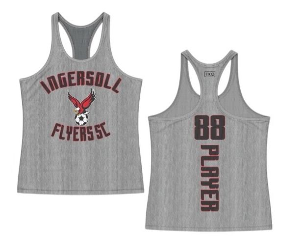 Elite Racerback Tank | Grey