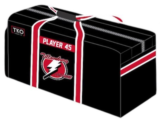 Hockey Bag (Includes Name and Number)