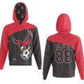 Elite Hoodie | Black & Red