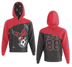 Elite Hoodie | Black & Red