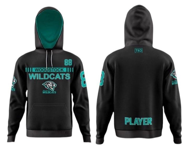 Wildcats Hoodie | Prolook Black Stripe
