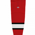 AK Pro Cut and Sew Socks | Red & White Available