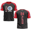 Elite T-Shirt | "BOSL" Black & Red