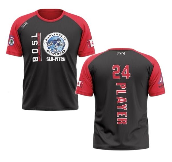 Elite T-Shirt | "BOSL" Black & Red