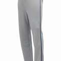 Athletic Knit Adult/Youth Open Bottom Piped Baseball Pants