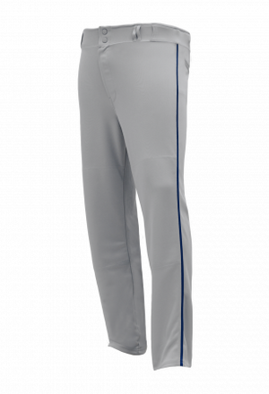 Athletic Knit Adult/Youth Open Bottom Piped Baseball Pants