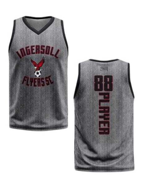 Elite V-Neck Tank | Grey