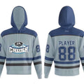Elite Hoodie | Grey Jersey Replica