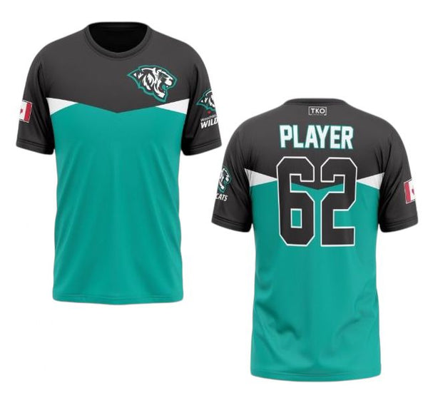 Wildcats T-Shirt | Black & Teal