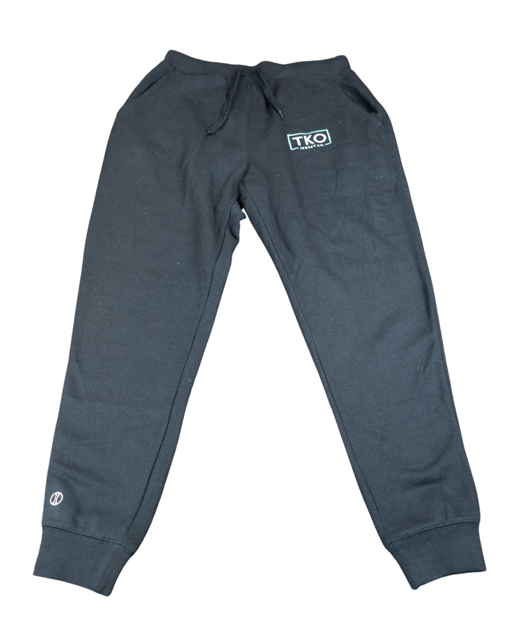 Soft cotton fleece joggers with your team logo embroidered on. Tapered leg, side pockets, rib-knit cuffs.