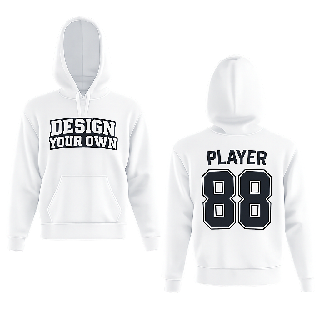 Blank hoodie that you can make your own