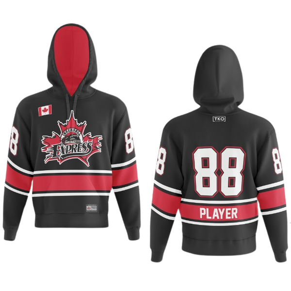 Ingersoll Express Elite Hoodie | Jersey Replica - Black